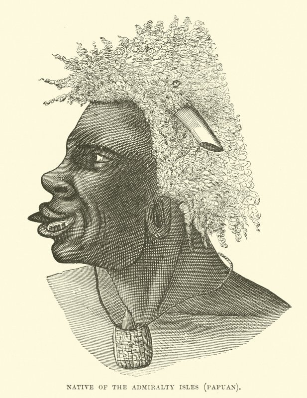 Nativo das Ilhas do Almirantado, Papua de English School