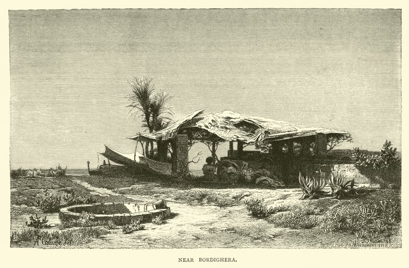 Perto de Bordighera de English School
