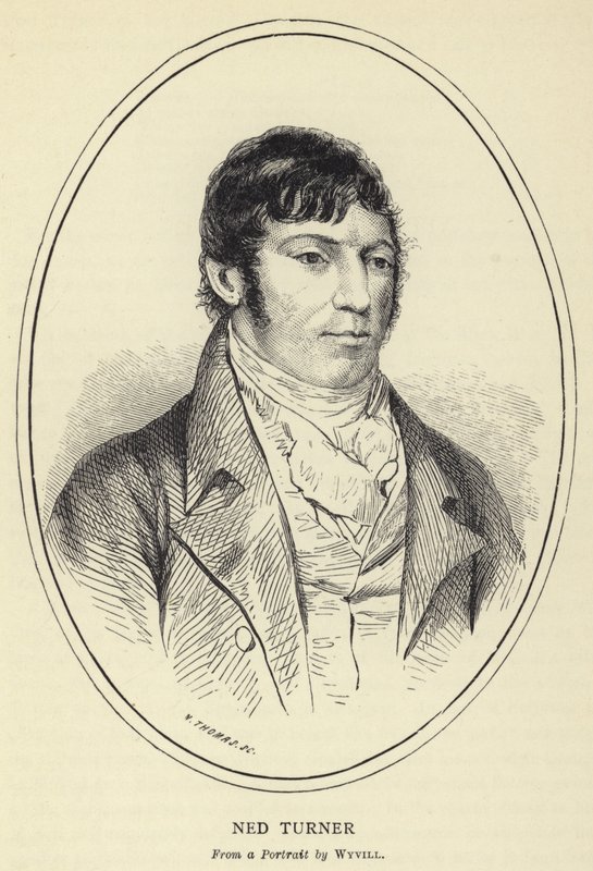 Ned Turner, de um retrato por Wyvill de English School