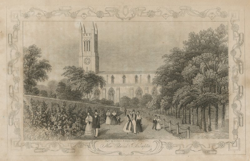 Nova igreja, Brompton, Londres de English School