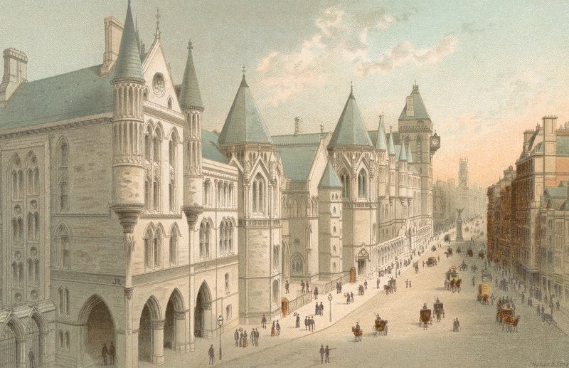 Novos tribunais de lei - Fleet Street de English School