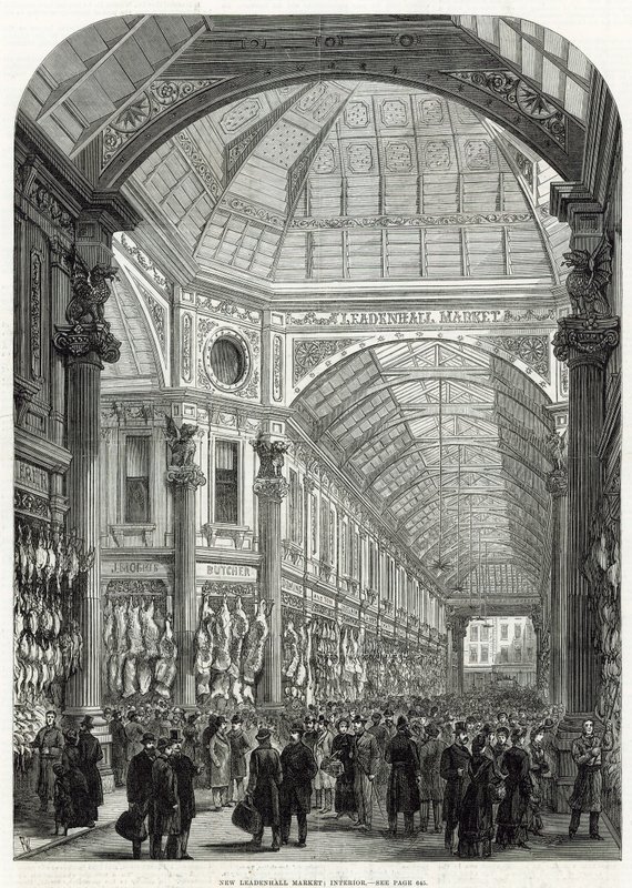 Novo mercado de Leadenhall de English School