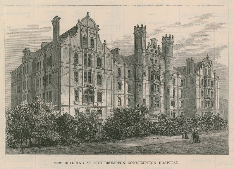 Novo edifício no Brompton Consumption Hospital, em Londres de English School