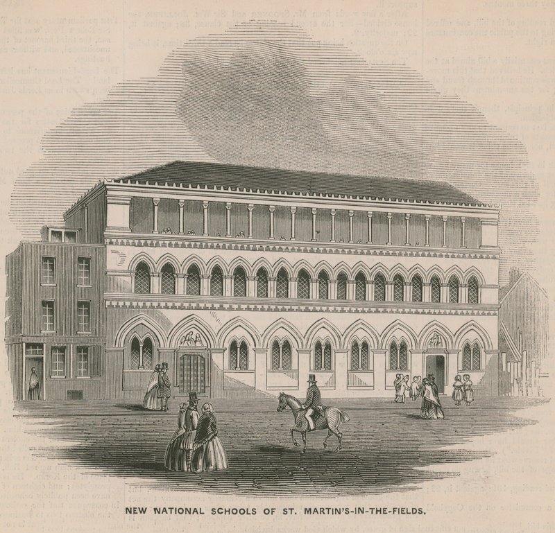 Novas escolas nacionais de St Martins-in-the-Fields de English School