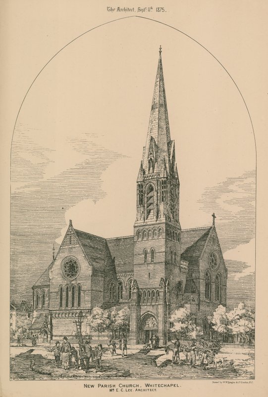Nova igreja paroquial, Whitechapel de English School