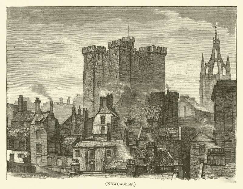 Newcastle (gravura) de English School