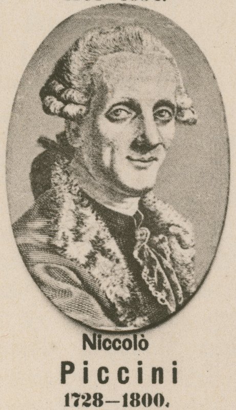 Niccolo Piccini (gravura) de English School