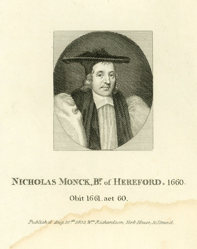 Nicholas Monck, bispo de Hereford de English School