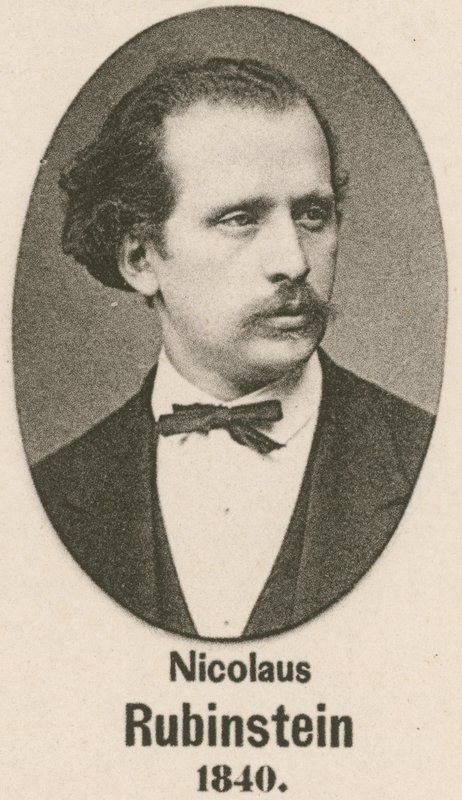 Nicolaus Rubinstein (gravura) de English School