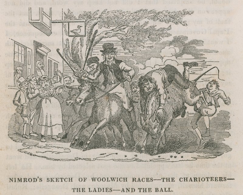 Esboço de Nimrods de corridas de Woolwich de English School