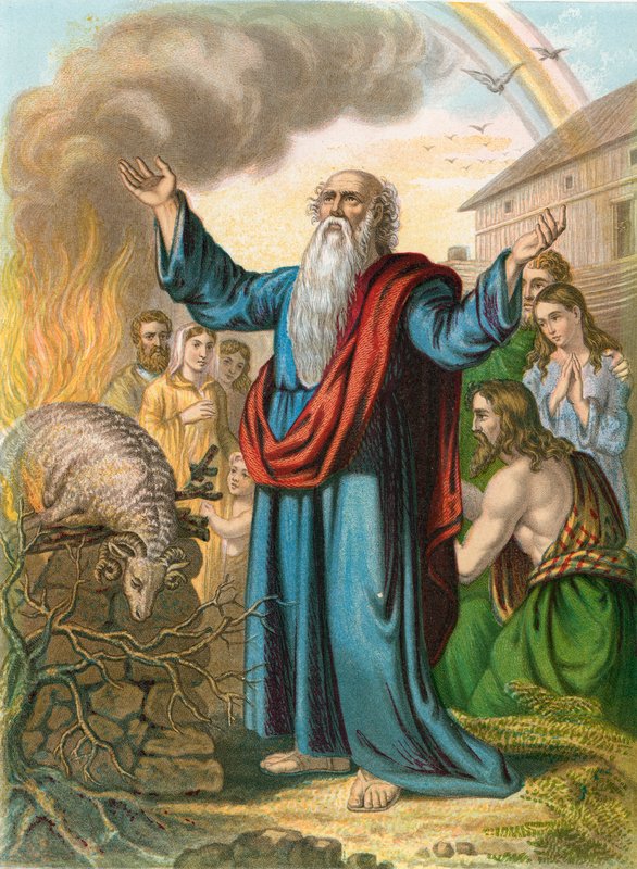 Sacrifício de Noé de English School