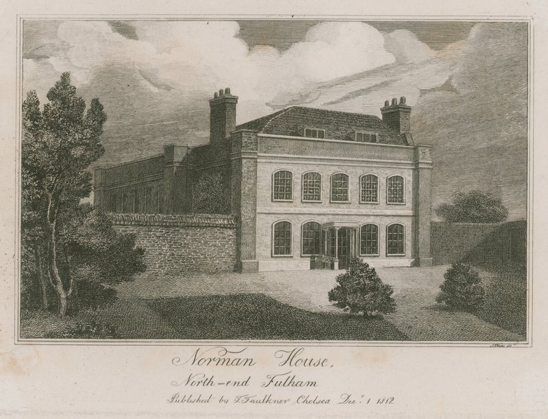 Norman House, no extremo norte de Fulham de English School