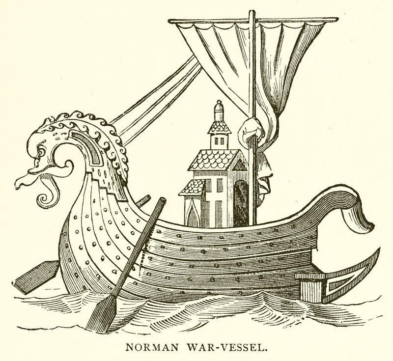Norman War-Vessel de English School
