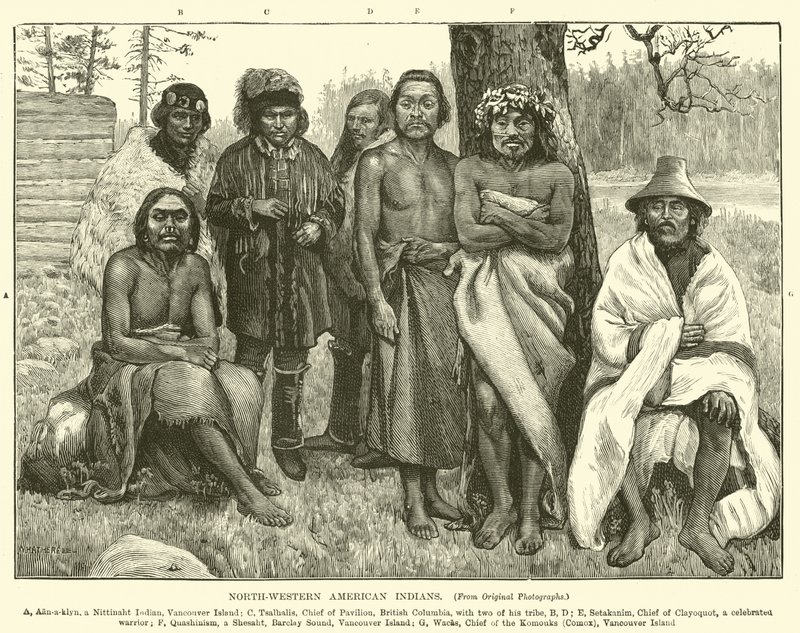 Índios norte-americanos ocidentais de English School