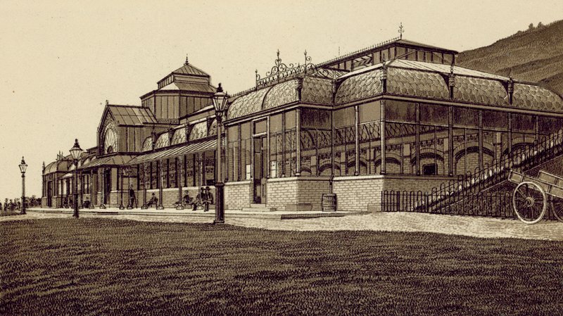 North Devon: Victoria Promenade, Exterior (litografia) de English School
