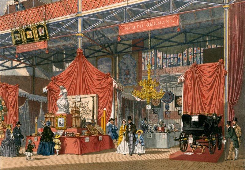 Alemanha do Norte, a Grande Exposição de 1851 de English School