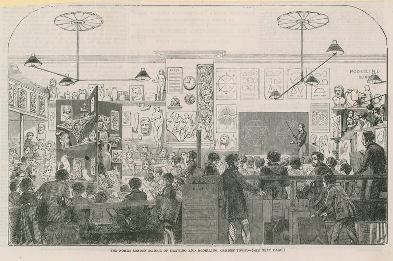 North London School of Desenho e Modelagem em Camden Town de English School