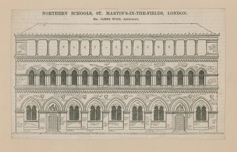 Escolas do norte em St Martins-in-the-Fields de English School