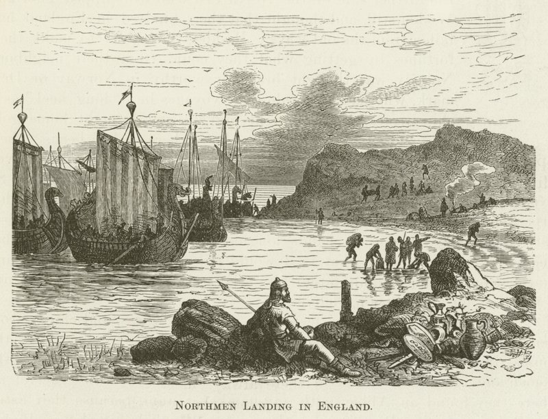 Northmen Landing na Inglaterra de English School