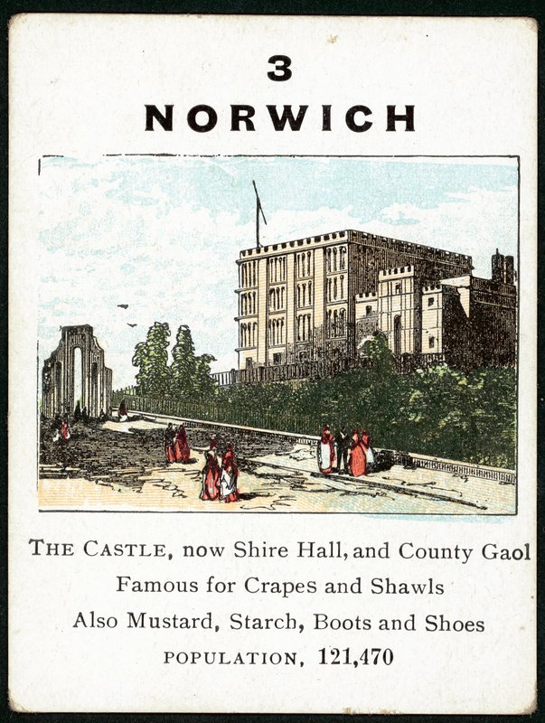 Norwich (cor litho) de English School
