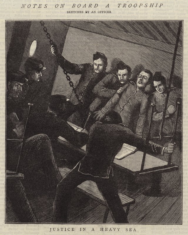 Notas a bordo de um troopship de English School