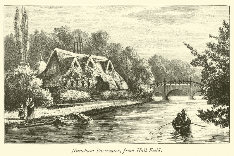 Nuneham Backwater, de Hall Field de English School