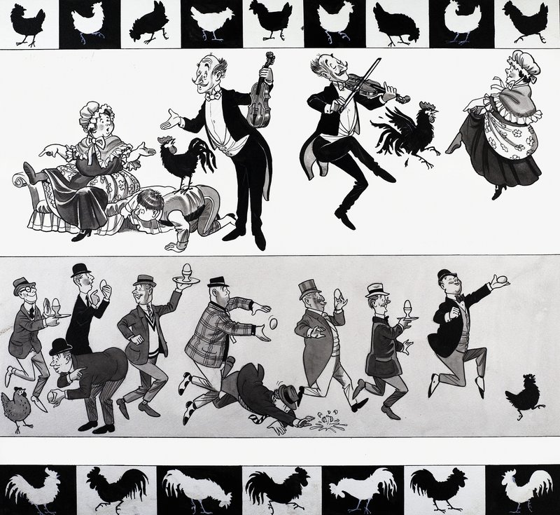 Ilustração de rima de berçário de English School