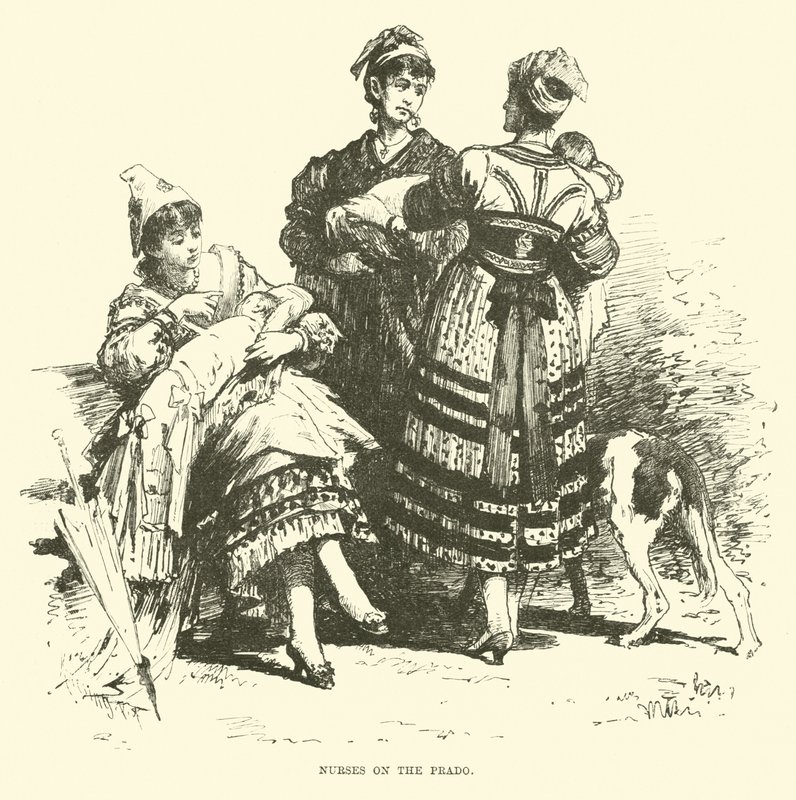 Enfermeiros no Prado de English School