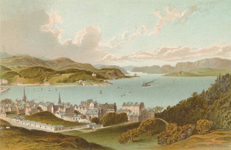 Oban Bay und Sound de Kerrera de English School