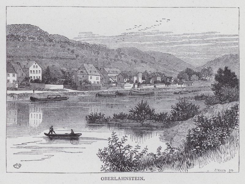 Oberlahnstein (gravura) de English School