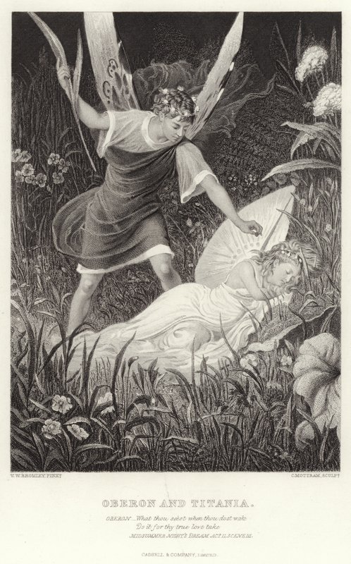 Oberon e Titânia, Sonho de Noites de Verão, Ato II, Cena III de English School