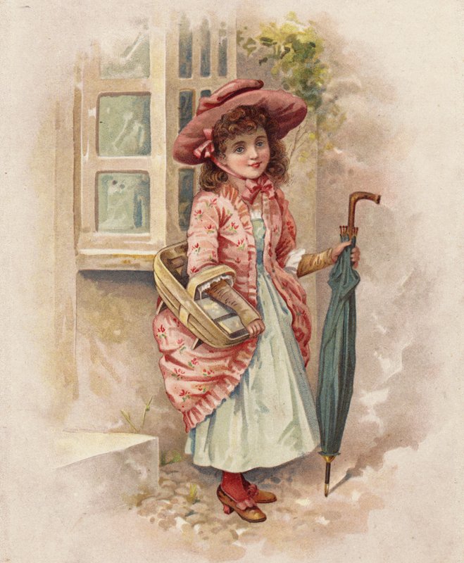 Off to Market (cor litho) de English School