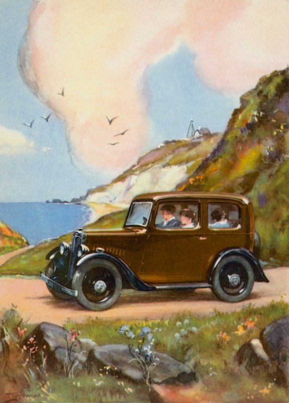 Fora para a praia (cor litho) de English School