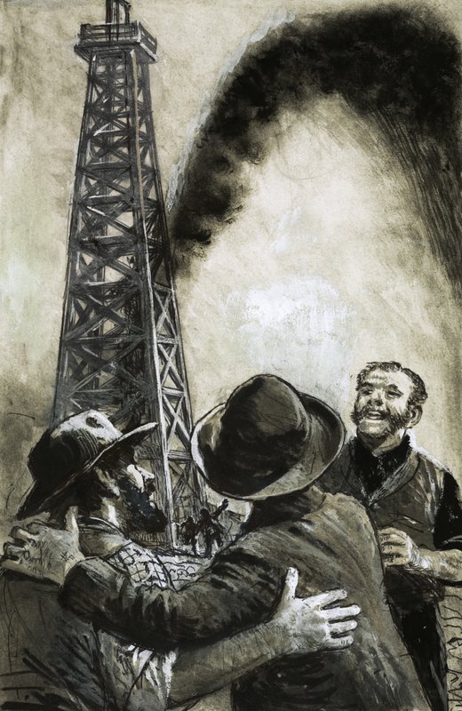 Greve do petróleo de English School