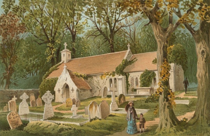 Igreja Velha - Bonchurch - Ilha de Wight de English School
