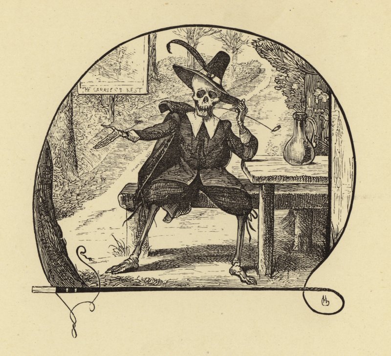 Old Hobson, John Milton (gravura) de English School