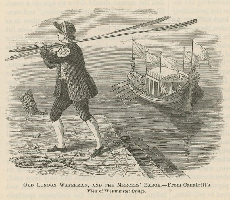 Waterman de Londres velha de English School