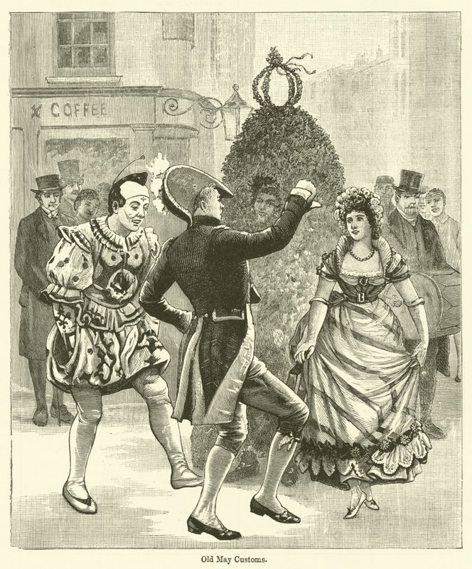 Antiga Alfândega de Maio (gravura) de English School