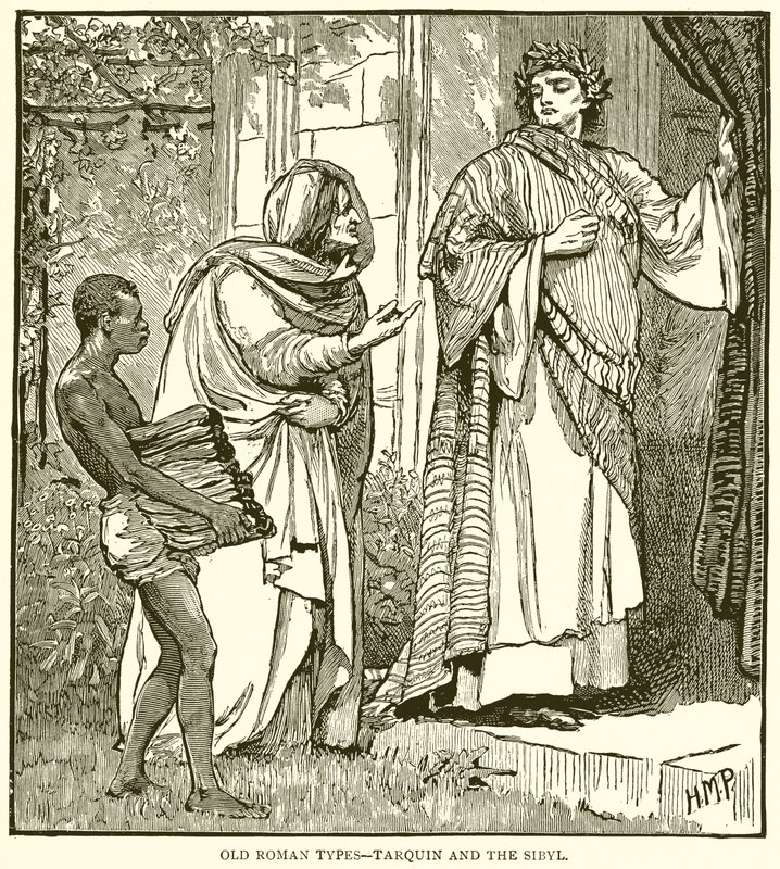Tipos Romanos Antigos - Tarquin e a Sibila de English School