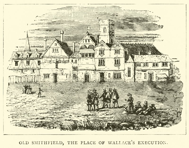 Old Smithfield, o lugar da execução de Wallaces de English School