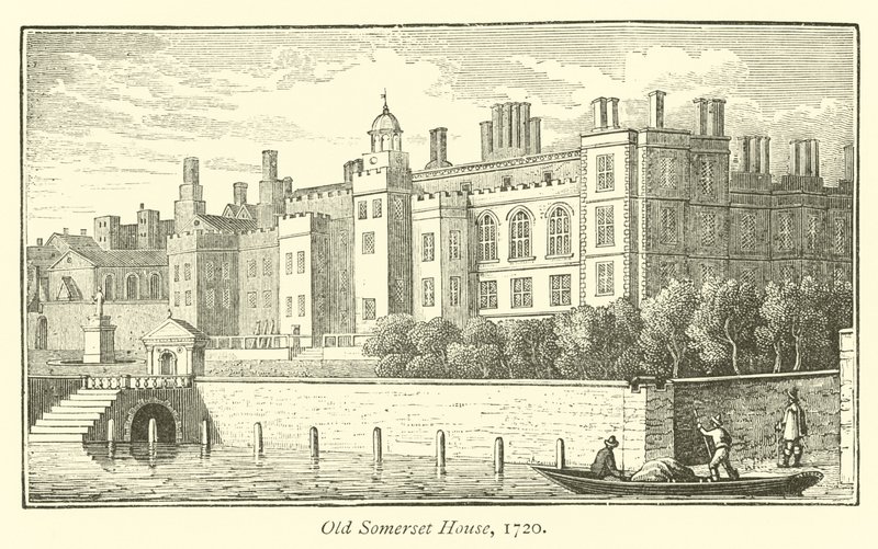 Antiga Casa Somerset, 1720 de English School