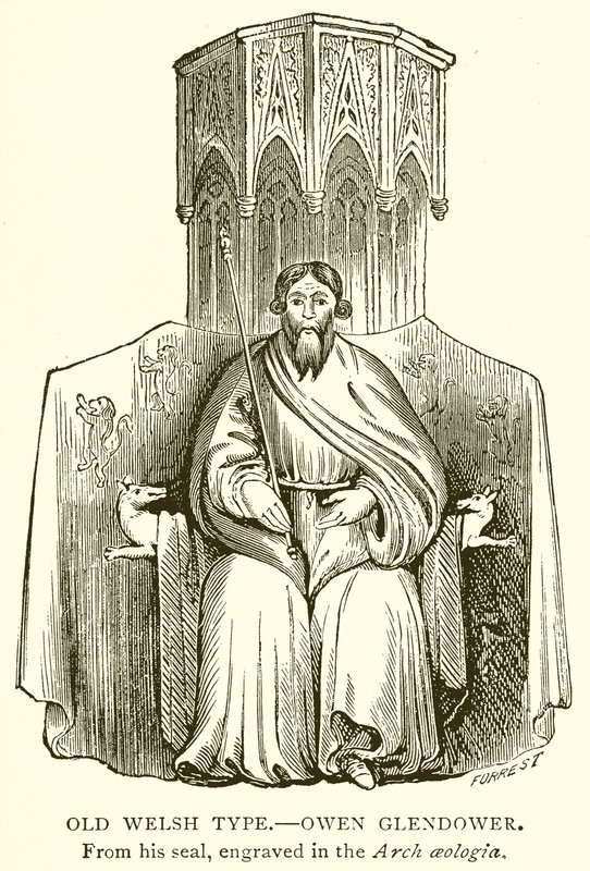 Tipo velho galês .-- Owen Glendower de English School