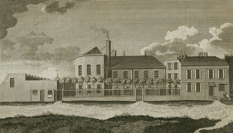Old White Conduit House, em Pentonville, Londres de English School