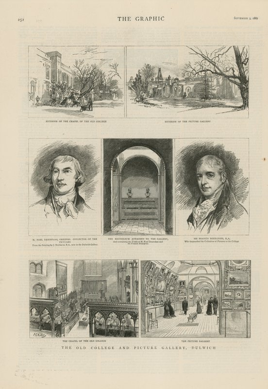 Antiga faculdade e galeria de imagens em Dulwich de English School