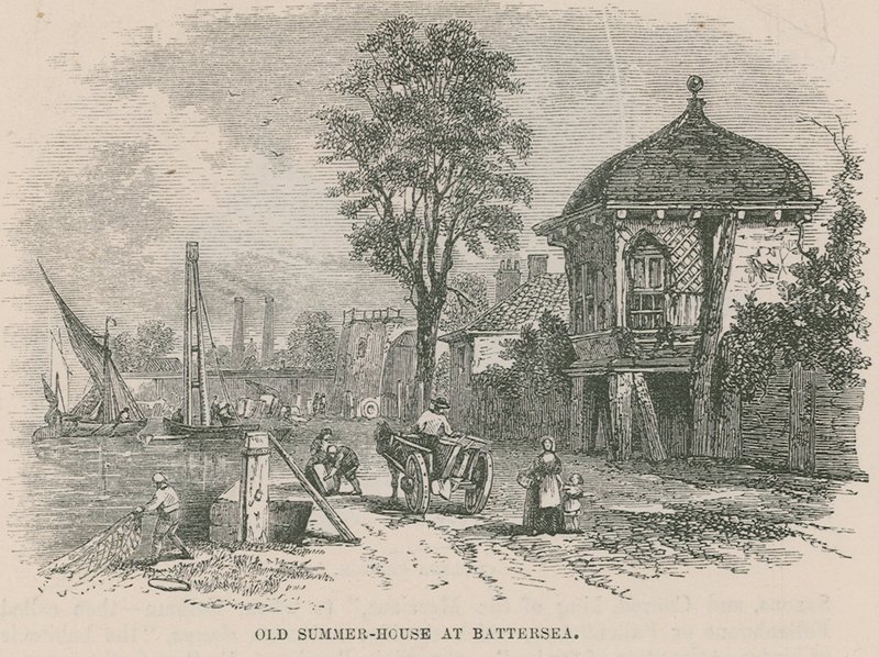 Antiga casa de verão em Battersea de English School