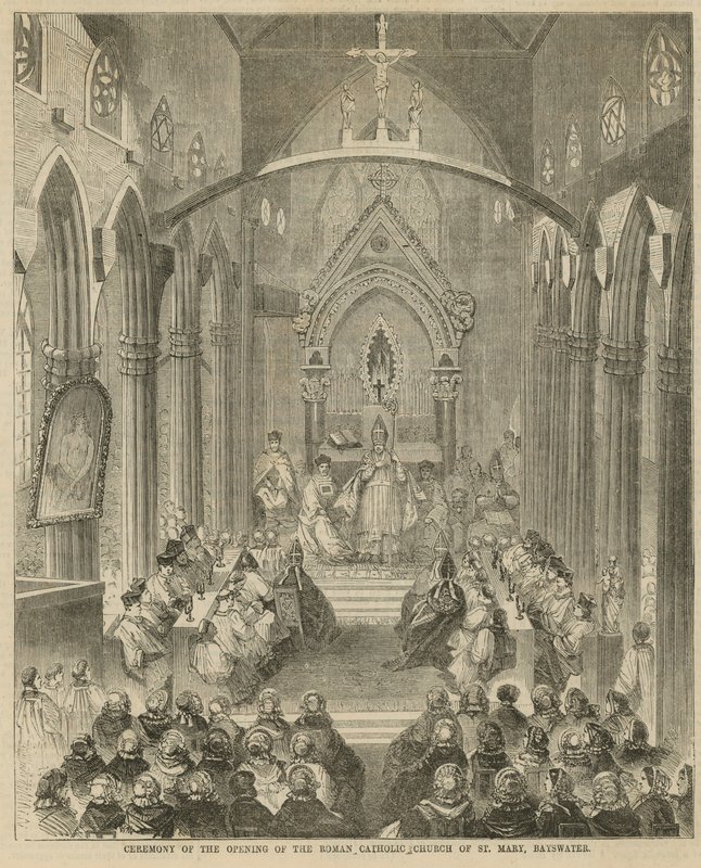 Abertura da Igreja de Santa Maria de English School