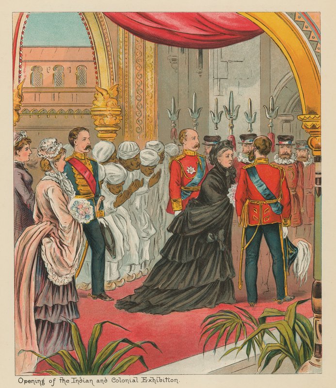 Abertura da Exposição Indiana e Colonial de English School