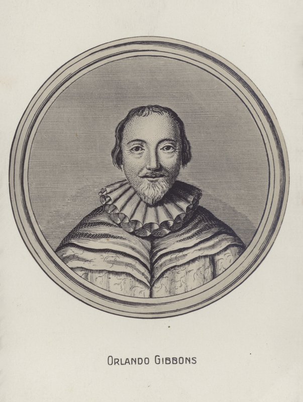 Orlando Gibbons, compositor inglês inglês, virginalista e organista (1583-1625) de English School