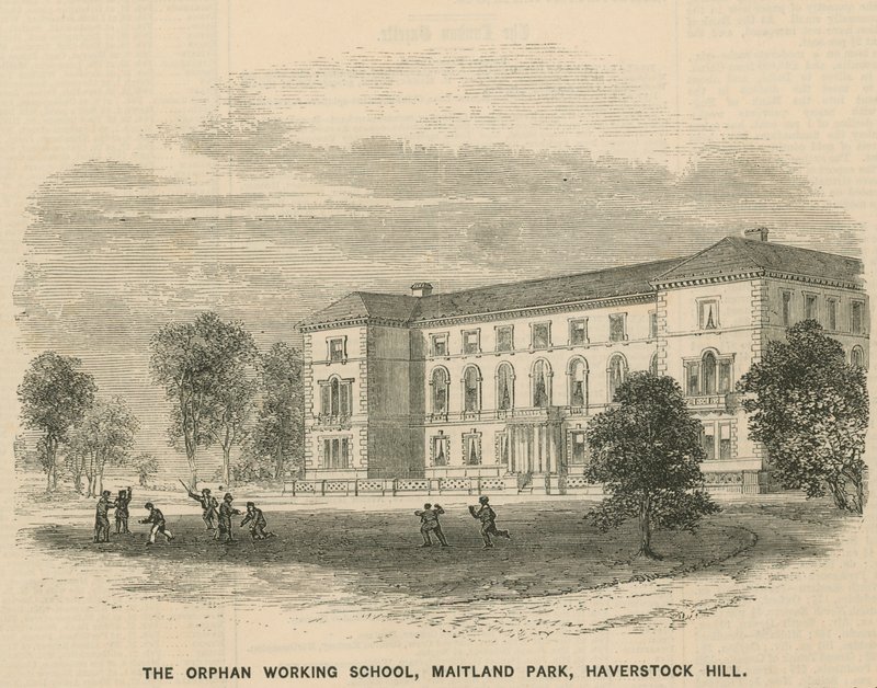 Orphan Working School, em Maitland Park, Haverstock Hill de English School