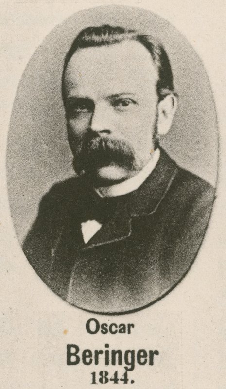 Oscar Beringer (gravura) de English School